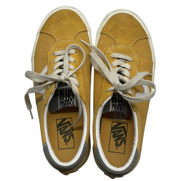 Vans Yellow Skate Shoes Sneakers – Women’s 8.5 / Men’s 7 – Low Top - Picture 3 of 11